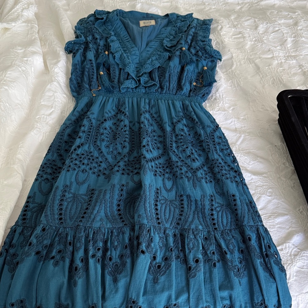 Alicia BELL Annabelle Blue Maxi Dress